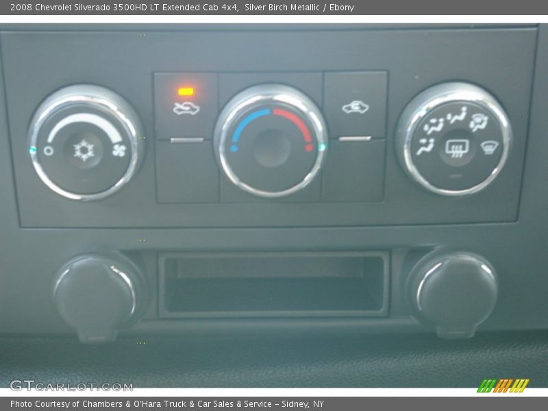 Silver Birch Metallic / Ebony 2008 Chevrolet Silverado 3500HD LT Extended Cab 4x4