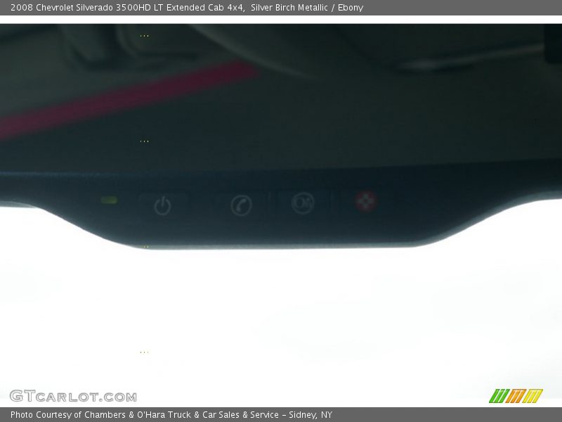 Silver Birch Metallic / Ebony 2008 Chevrolet Silverado 3500HD LT Extended Cab 4x4