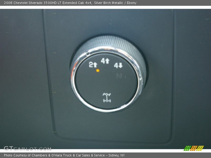 Silver Birch Metallic / Ebony 2008 Chevrolet Silverado 3500HD LT Extended Cab 4x4