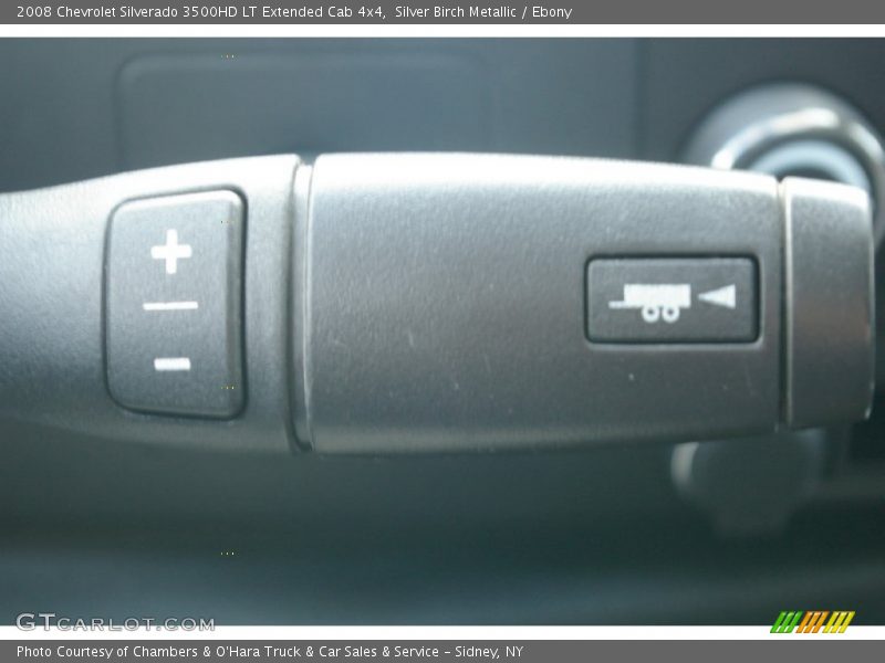 Silver Birch Metallic / Ebony 2008 Chevrolet Silverado 3500HD LT Extended Cab 4x4