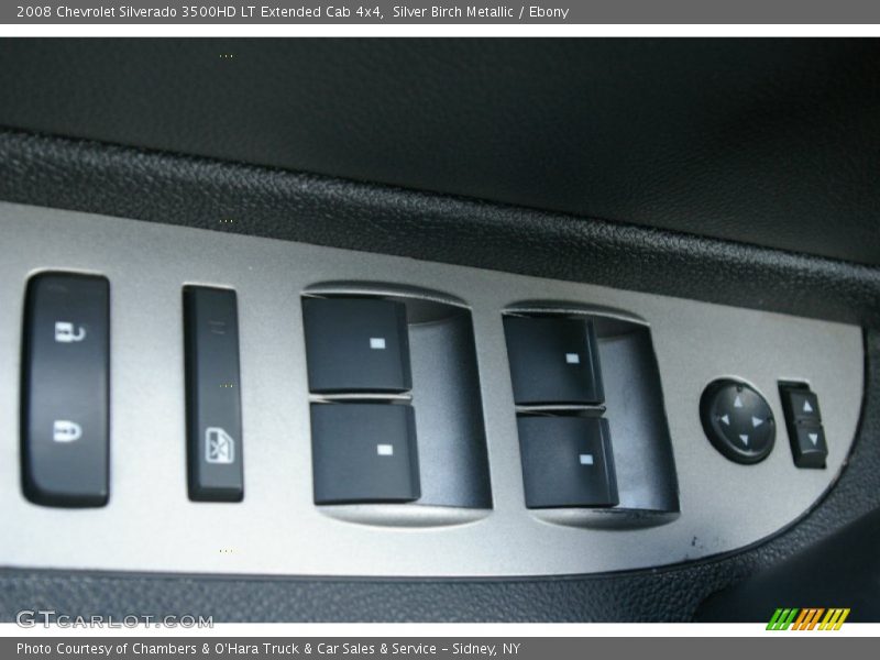 Silver Birch Metallic / Ebony 2008 Chevrolet Silverado 3500HD LT Extended Cab 4x4