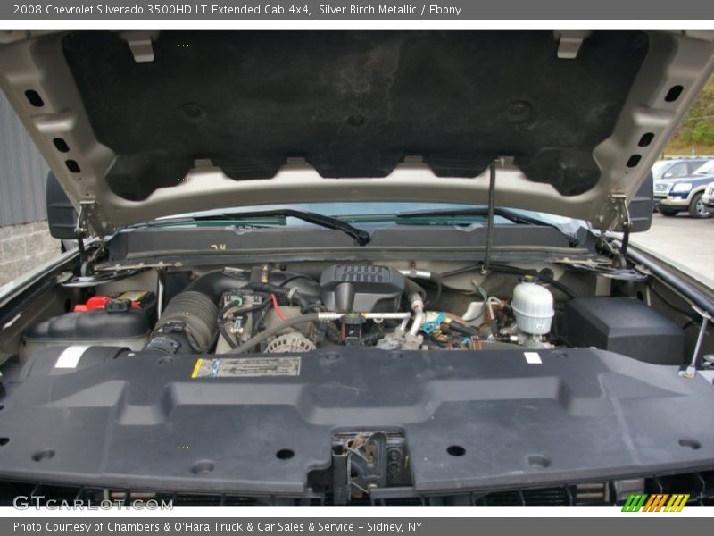 Silver Birch Metallic / Ebony 2008 Chevrolet Silverado 3500HD LT Extended Cab 4x4