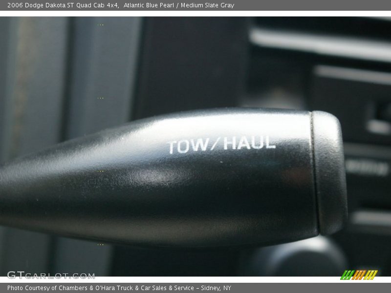 Atlantic Blue Pearl / Medium Slate Gray 2006 Dodge Dakota ST Quad Cab 4x4