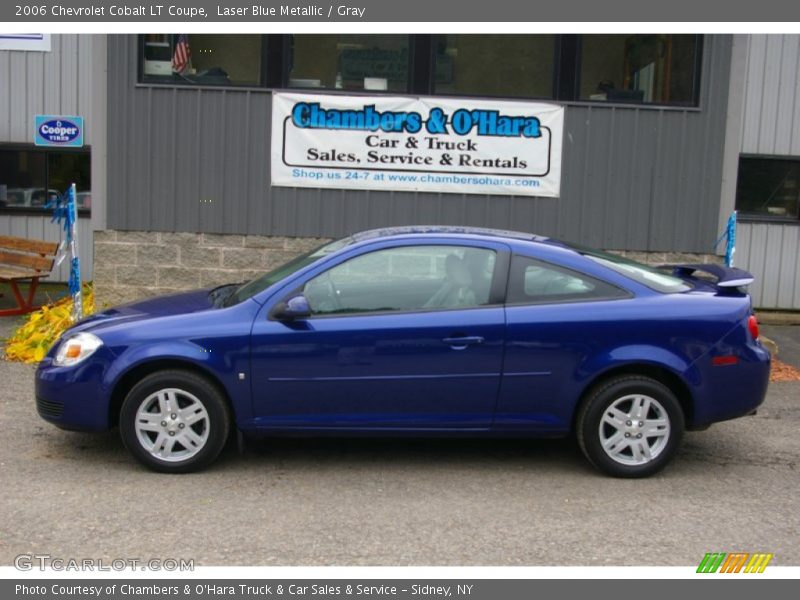 Laser Blue Metallic / Gray 2006 Chevrolet Cobalt LT Coupe