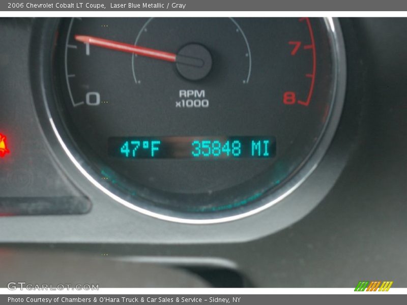 Laser Blue Metallic / Gray 2006 Chevrolet Cobalt LT Coupe