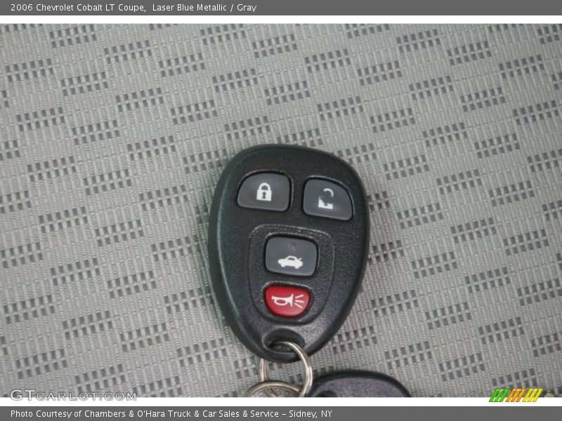 Laser Blue Metallic / Gray 2006 Chevrolet Cobalt LT Coupe