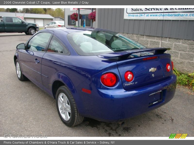 Laser Blue Metallic / Gray 2006 Chevrolet Cobalt LT Coupe