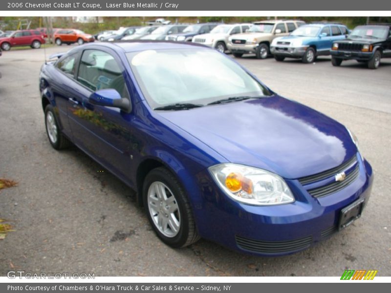 Laser Blue Metallic / Gray 2006 Chevrolet Cobalt LT Coupe