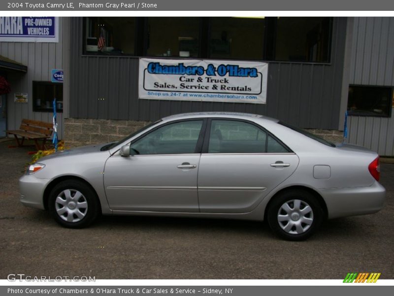 Phantom Gray Pearl / Stone 2004 Toyota Camry LE