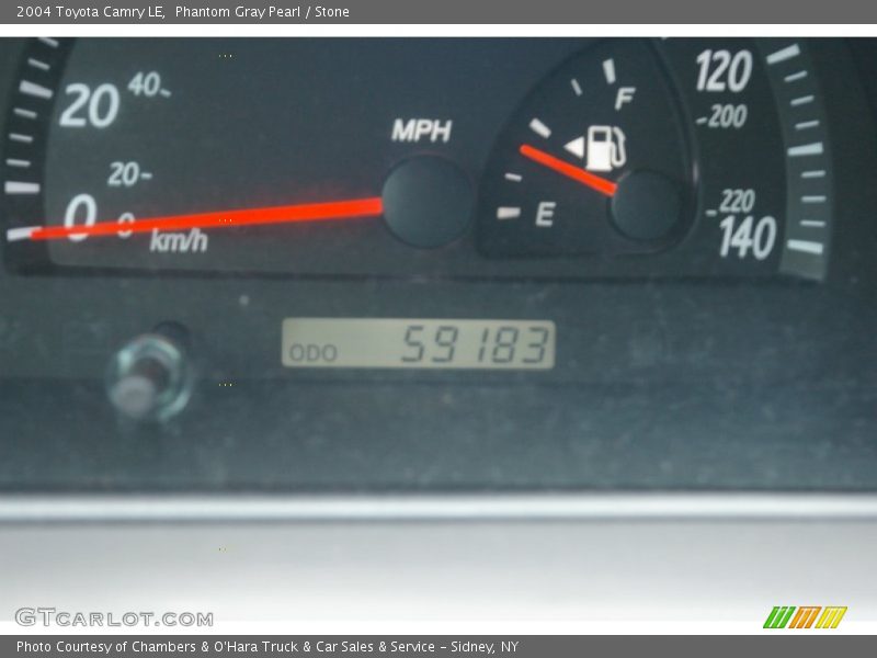 Phantom Gray Pearl / Stone 2004 Toyota Camry LE