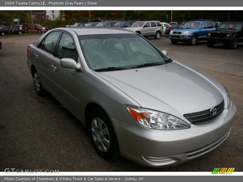 Phantom Gray Pearl / Stone 2004 Toyota Camry LE