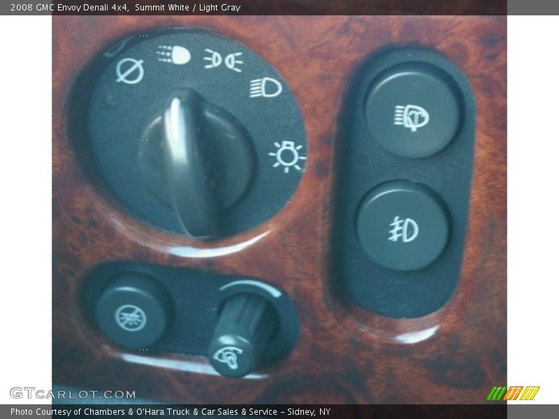 Summit White / Light Gray 2008 GMC Envoy Denali 4x4
