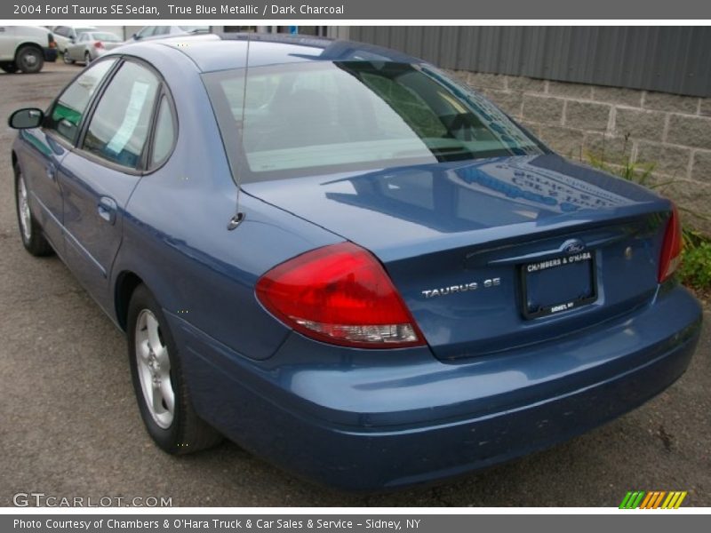 True Blue Metallic / Dark Charcoal 2004 Ford Taurus SE Sedan
