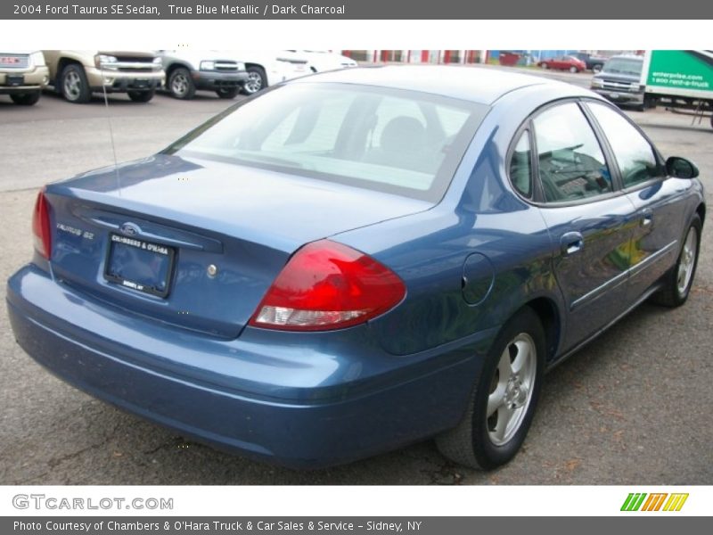True Blue Metallic / Dark Charcoal 2004 Ford Taurus SE Sedan