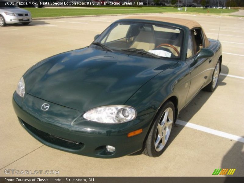 Front 3/4 View of 2001 MX-5 Miata Special Edition Roadster