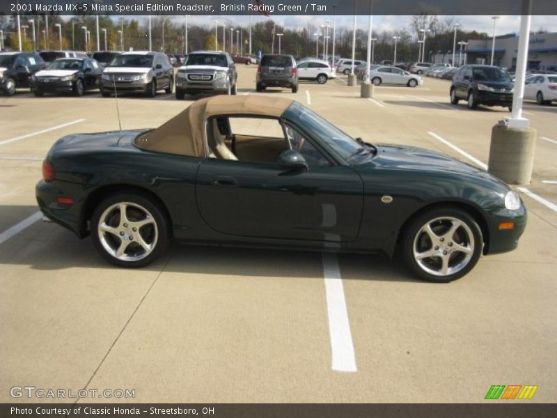  2001 MX-5 Miata Special Edition Roadster British Racing Green