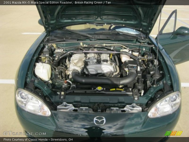  2001 MX-5 Miata Special Edition Roadster Engine - 1.8 Liter DOHC 16-Valve 4 Cylinder