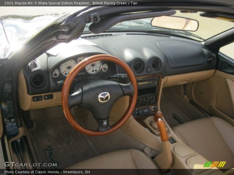 Dashboard of 2001 MX-5 Miata Special Edition Roadster