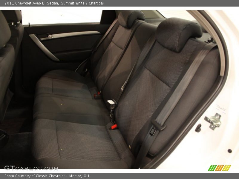 Summit White / Charcoal 2011 Chevrolet Aveo LT Sedan