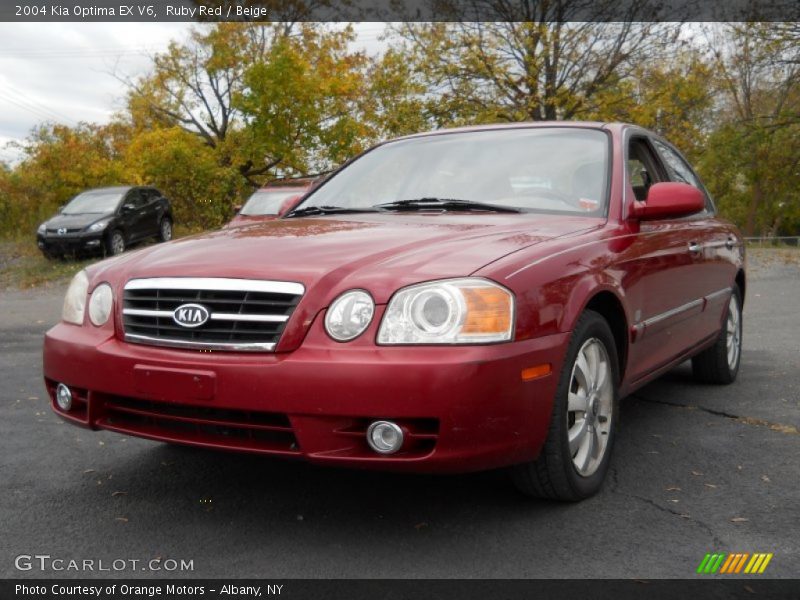 Front 3/4 View of 2004 Optima EX V6