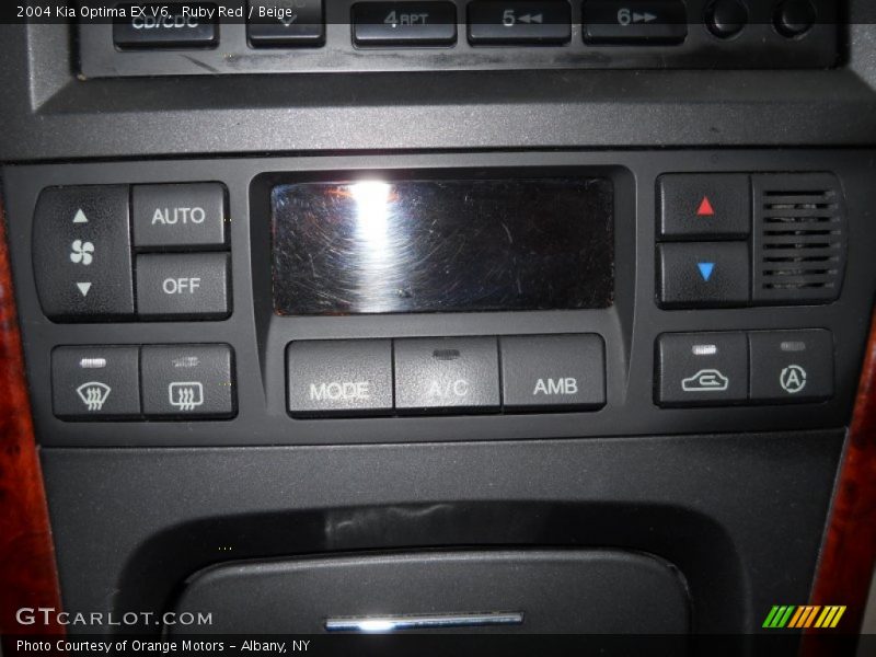 Controls of 2004 Optima EX V6