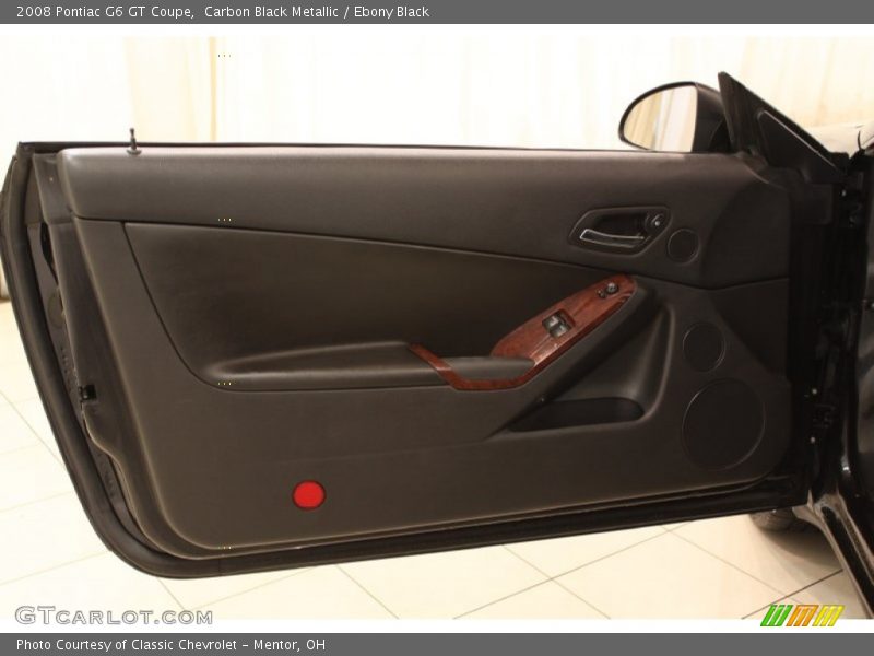 Carbon Black Metallic / Ebony Black 2008 Pontiac G6 GT Coupe