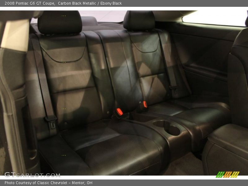 Carbon Black Metallic / Ebony Black 2008 Pontiac G6 GT Coupe