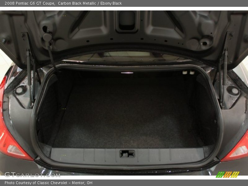 Carbon Black Metallic / Ebony Black 2008 Pontiac G6 GT Coupe