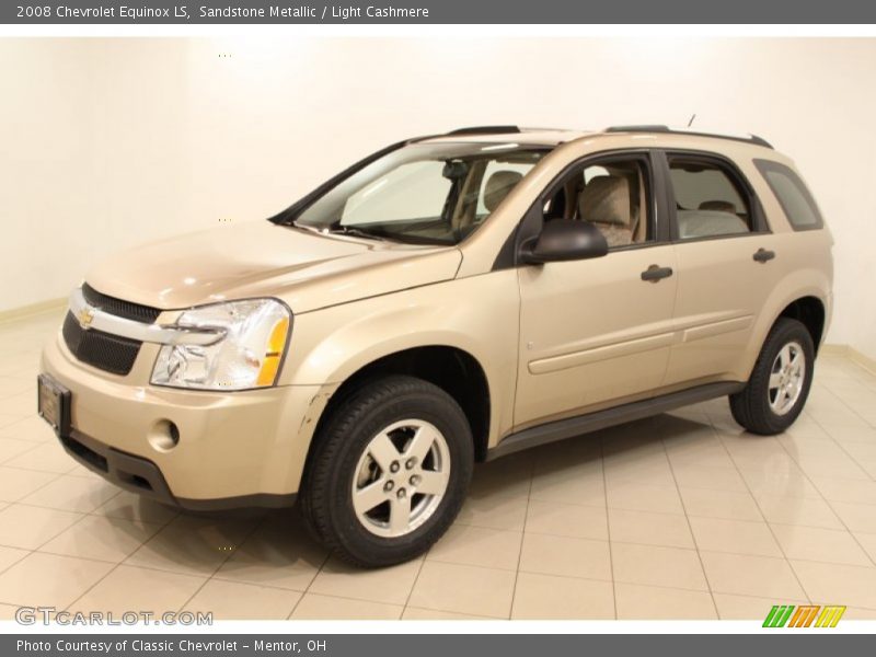 Sandstone Metallic / Light Cashmere 2008 Chevrolet Equinox LS