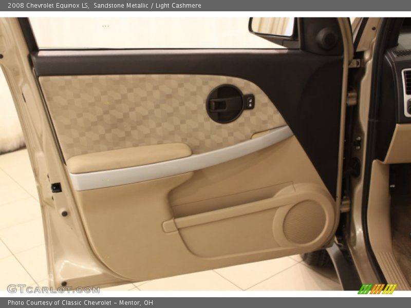Sandstone Metallic / Light Cashmere 2008 Chevrolet Equinox LS