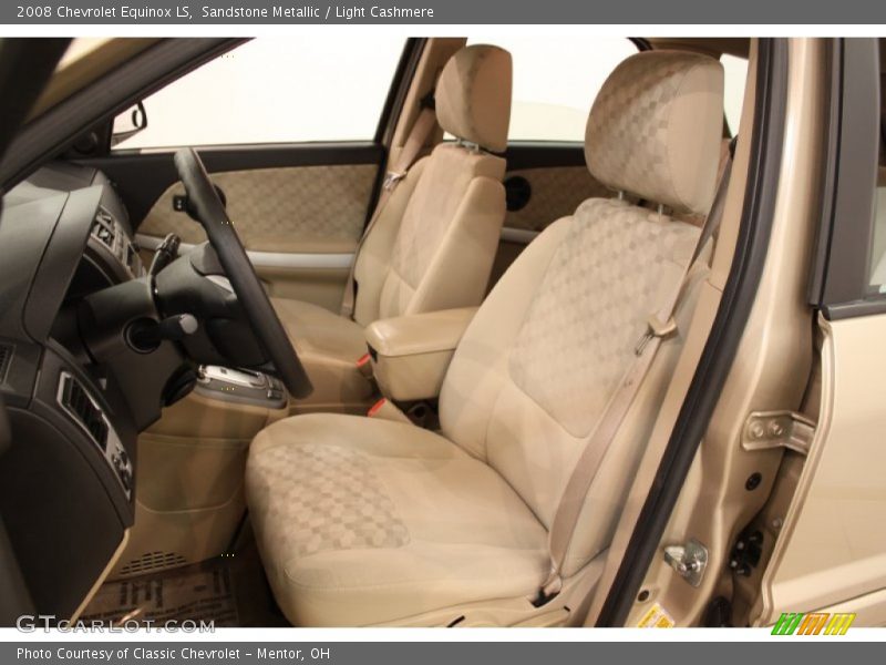 Sandstone Metallic / Light Cashmere 2008 Chevrolet Equinox LS
