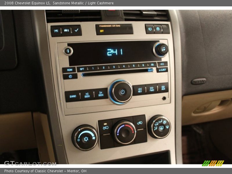 Sandstone Metallic / Light Cashmere 2008 Chevrolet Equinox LS