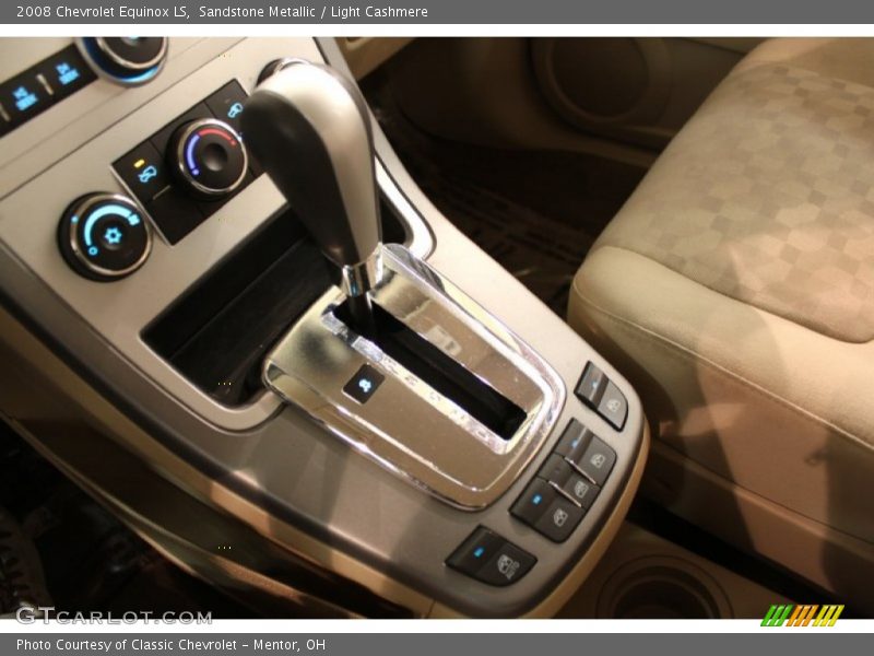 Sandstone Metallic / Light Cashmere 2008 Chevrolet Equinox LS