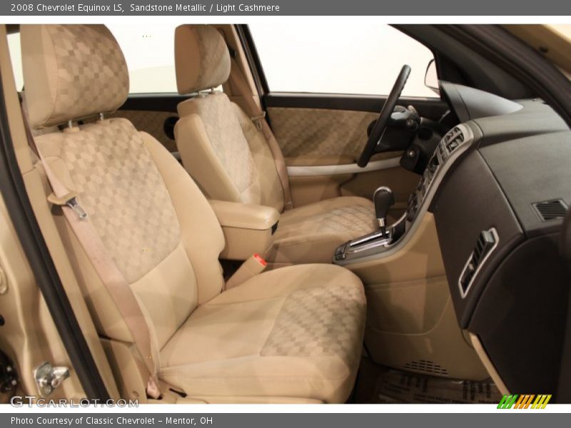 Sandstone Metallic / Light Cashmere 2008 Chevrolet Equinox LS