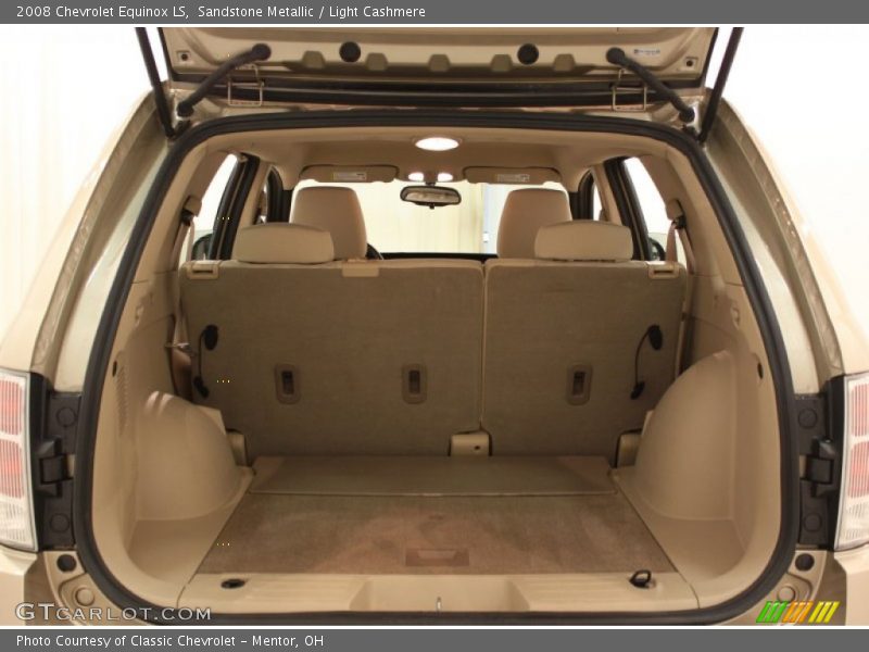 Sandstone Metallic / Light Cashmere 2008 Chevrolet Equinox LS