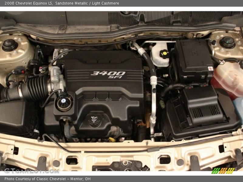 Sandstone Metallic / Light Cashmere 2008 Chevrolet Equinox LS