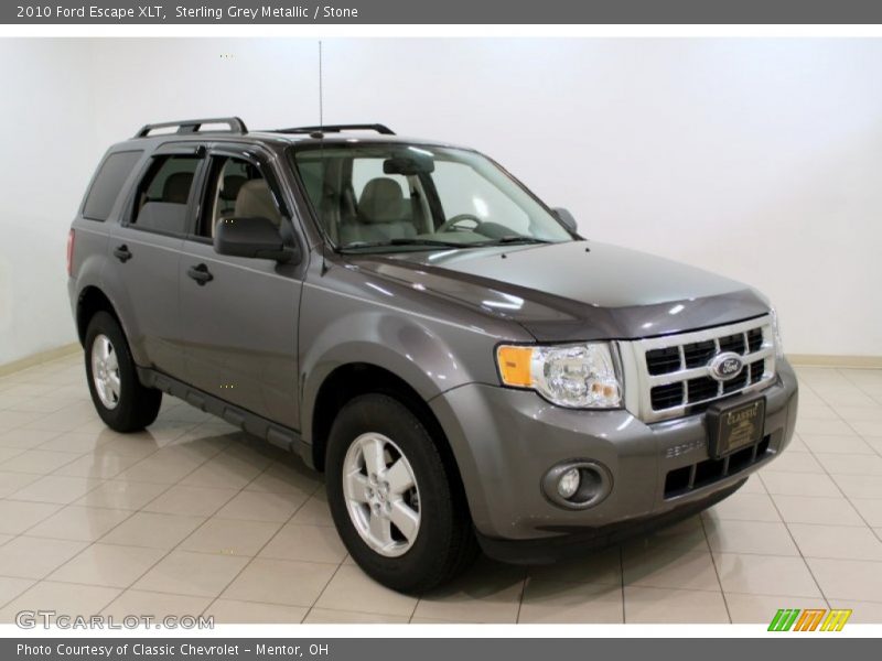Sterling Grey Metallic / Stone 2010 Ford Escape XLT