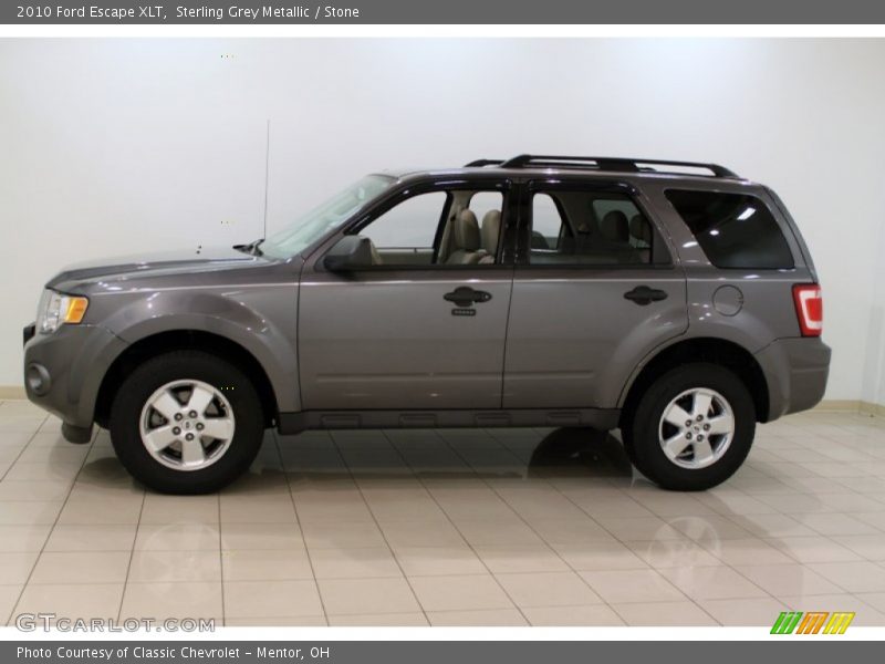 Sterling Grey Metallic / Stone 2010 Ford Escape XLT