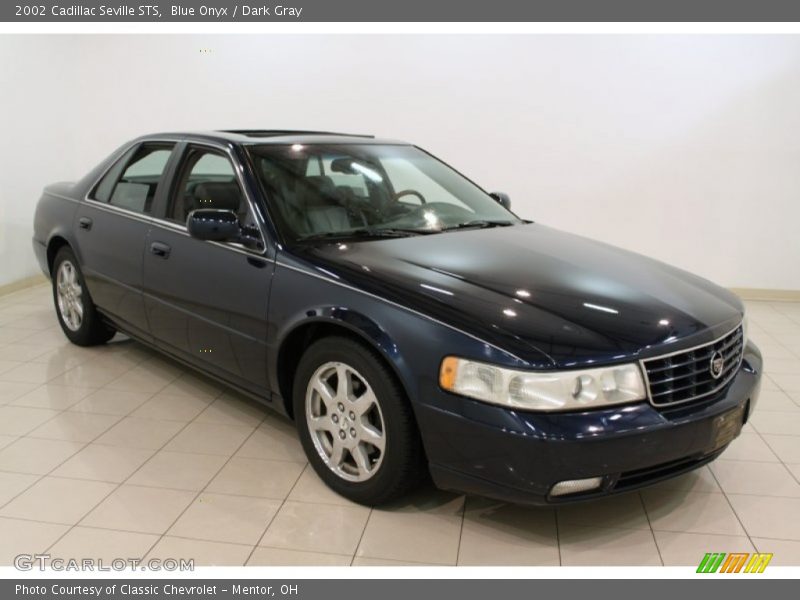 Blue Onyx / Dark Gray 2002 Cadillac Seville STS
