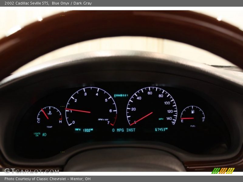  2002 Seville STS STS Gauges