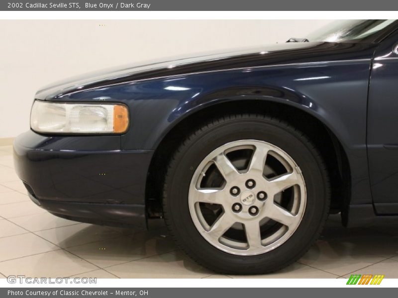 Blue Onyx / Dark Gray 2002 Cadillac Seville STS