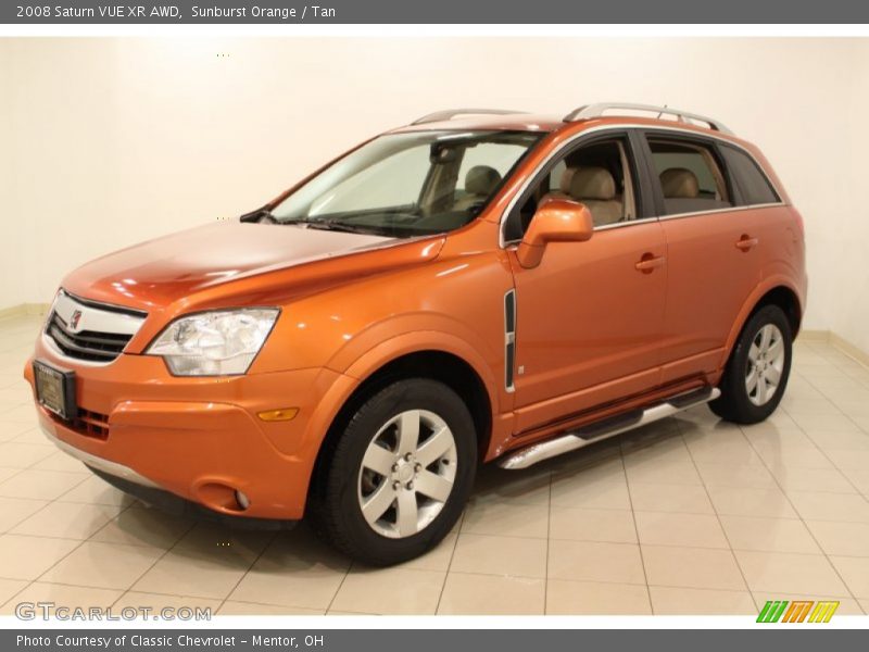 Sunburst Orange / Tan 2008 Saturn VUE XR AWD