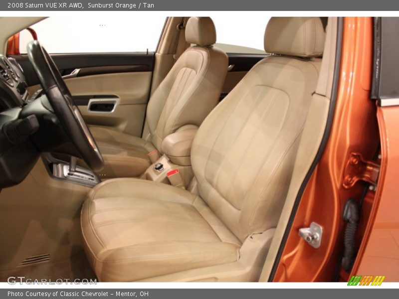 Sunburst Orange / Tan 2008 Saturn VUE XR AWD