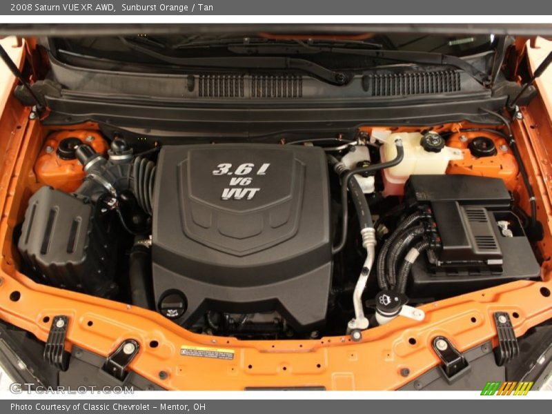 Sunburst Orange / Tan 2008 Saturn VUE XR AWD