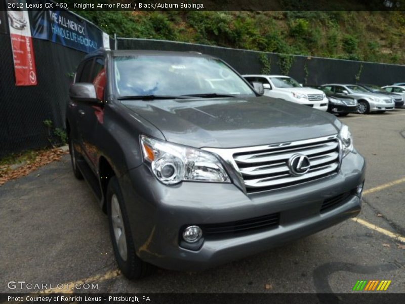 Knights Armor Pearl / Black/Auburn Bubinga 2012 Lexus GX 460