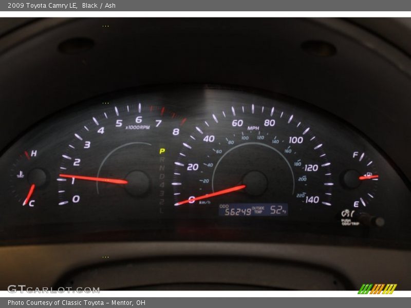 Black / Ash 2009 Toyota Camry LE