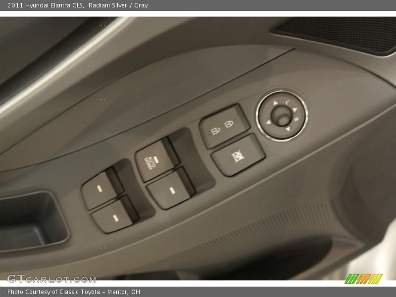 Radiant Silver / Gray 2011 Hyundai Elantra GLS