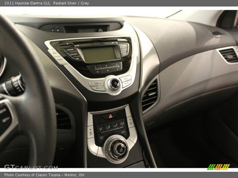 Radiant Silver / Gray 2011 Hyundai Elantra GLS