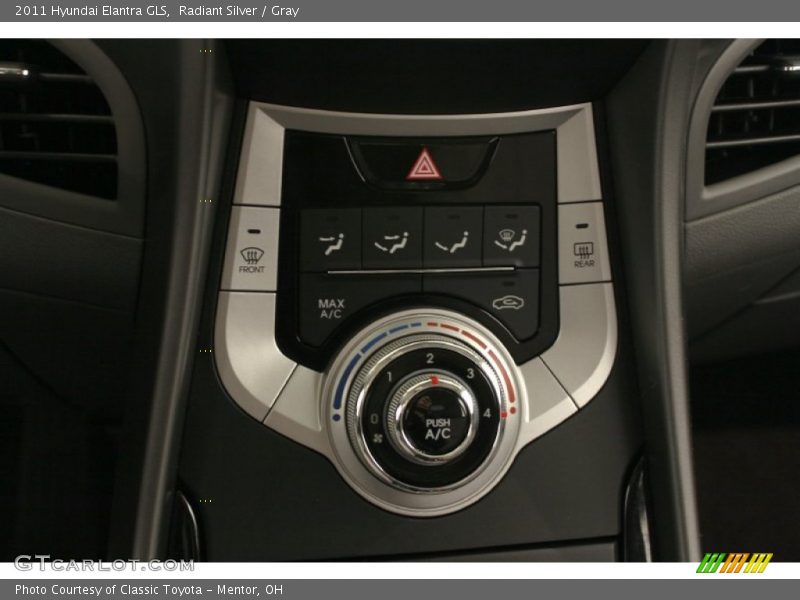 Radiant Silver / Gray 2011 Hyundai Elantra GLS