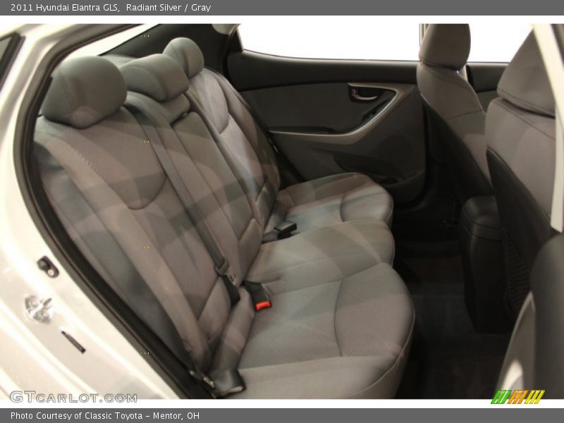 Radiant Silver / Gray 2011 Hyundai Elantra GLS